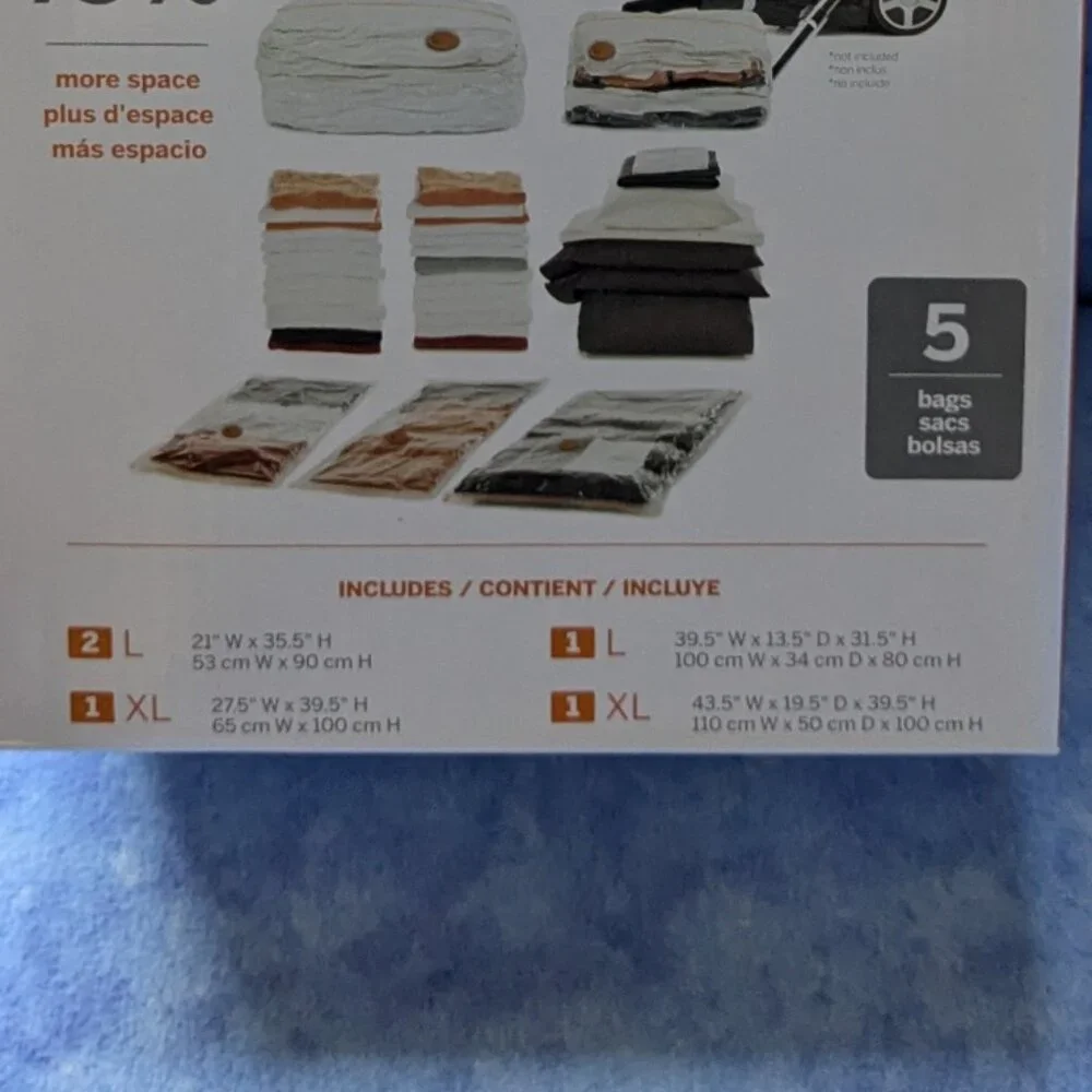 neatfreak! Vacuum storage bags